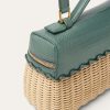 Bolsillo extra L19 de mimbre este-oeste Bolsillo extra L19 de mimbre este-oeste