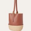 Bolso de cubo de cedro Bolso de cubo de cedro