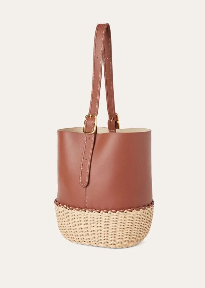 Bolso de cubo de cedro Bolso de cubo de cedro