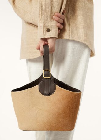 Bolso tipo cubo con bobinas