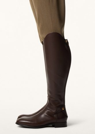 Bota alta para montar a caballo