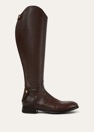 Bota alta para montar a caballo
