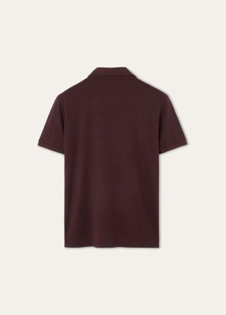Camisa polo abierta