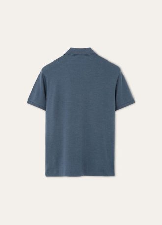 Camisa polo abierta