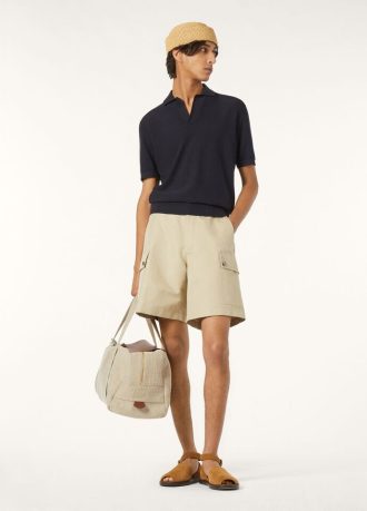 Camisa polo sin botones