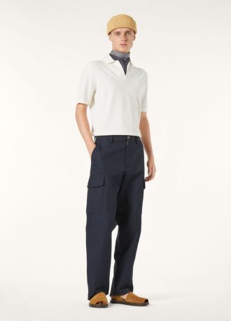 Camisa polo sin botones
