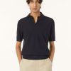 Camisa polo sin botones Camisa polo sin botones