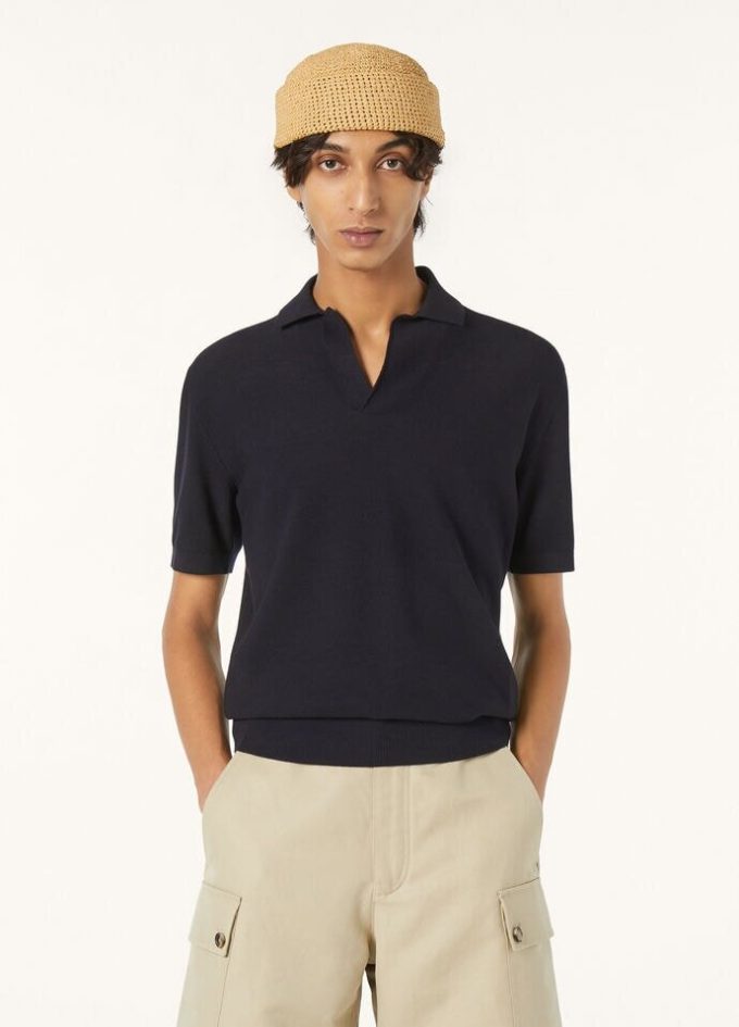 Camisa polo sin botones Camisa polo sin botones