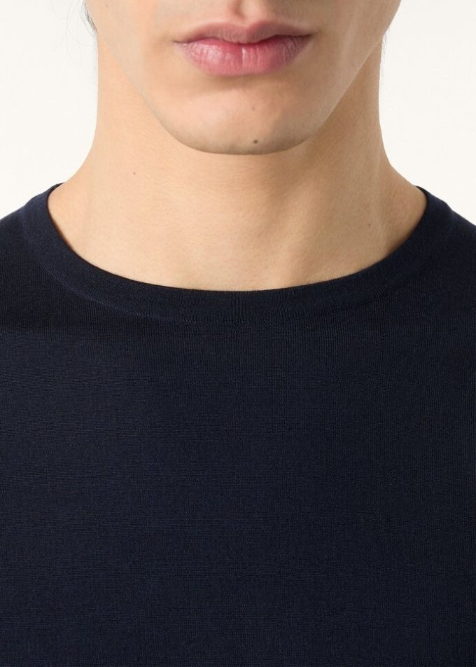 Camiseta de cuello redondo Camiseta de cuello redondo