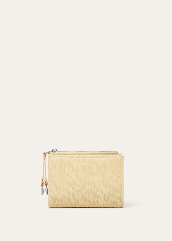 Cartera plegable con cremallera extra Cartera plegable con cremallera extra