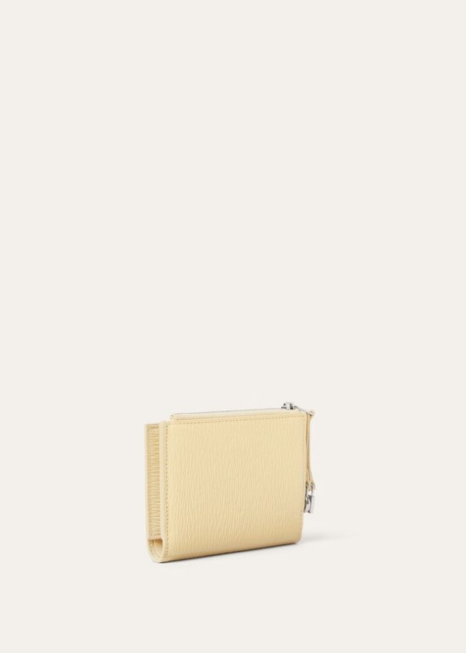 Cartera plegable con cremallera extra Cartera plegable con cremallera extra