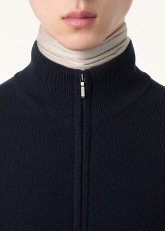 Chaqueta bomber clásica con cremallera