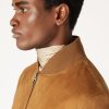 Chaqueta bomber color hiedra de Loro Piana Chaqueta bomber color hiedra de Loro Piana