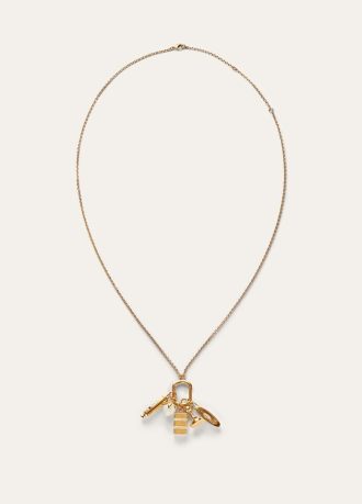 Collar con dijes de aniversario