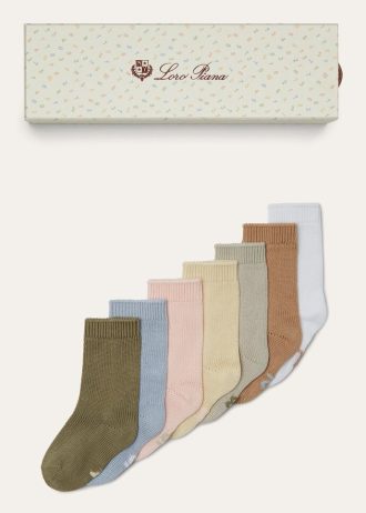 Conjunto de calcetines semanales para bebé