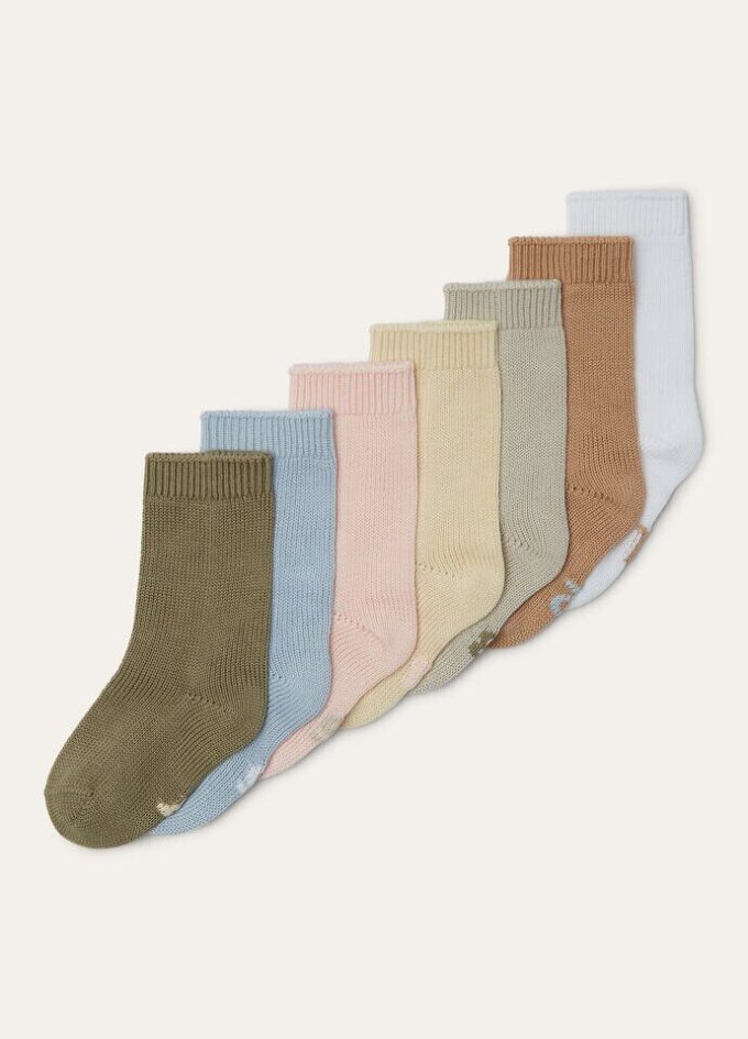 Conjunto de calcetines semanales para bebé