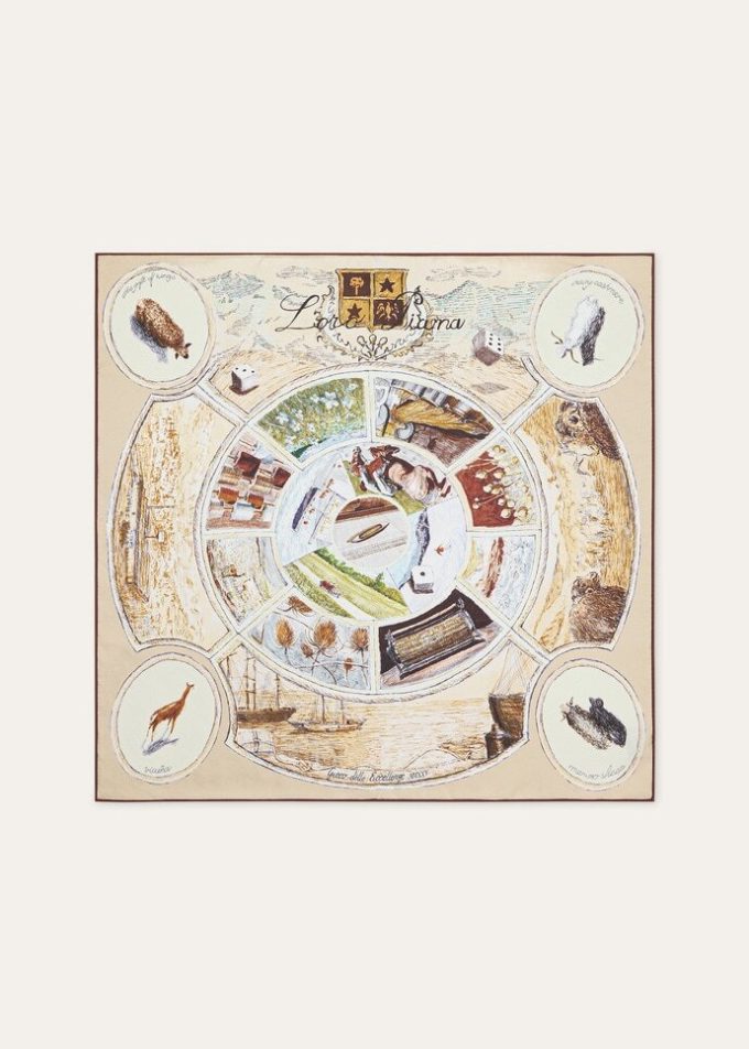 Fular Gioco Delle Eccellenze 60 x 60 Fular Gioco Delle Eccellenze 60 x 60