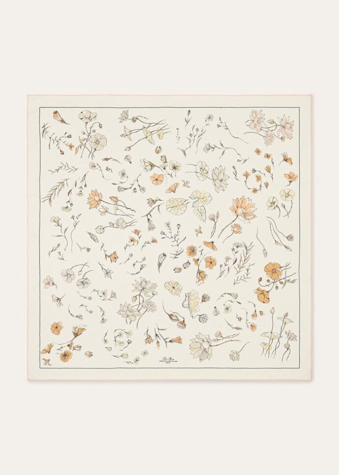 Fular L’Arte Delle Fiber Dei Fiori 90×90 Fular L’Arte Delle Fiber Dei Fiori 90×90