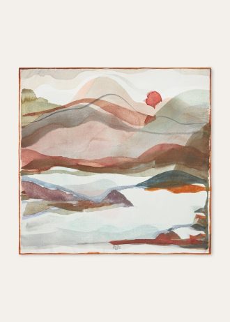 Fular Natura Della Scozia 90 x 90
