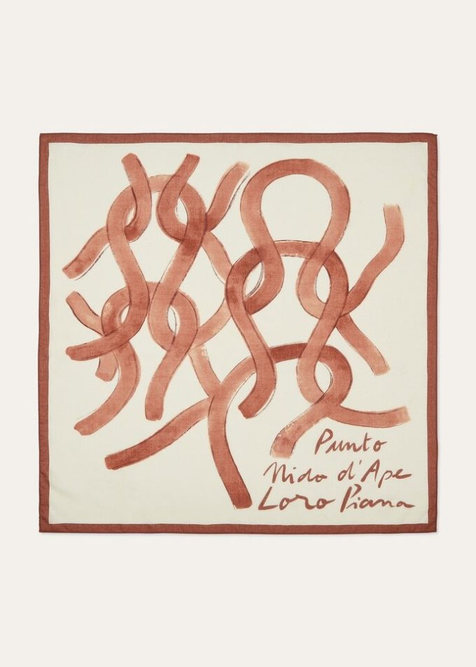 Fular Punto Nido d’Ape 90×90 Fular Punto Nido d’Ape 90×90