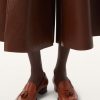 Mocasín con borlas de serraje Mocasín con borlas de serraje