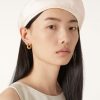 Pendientes de aro con burbujas Pendientes de aro con burbujas