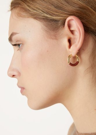 Pendientes de aro doble