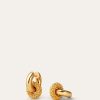 Pendientes de aro doble con burbujas Pendientes de aro doble con burbujas