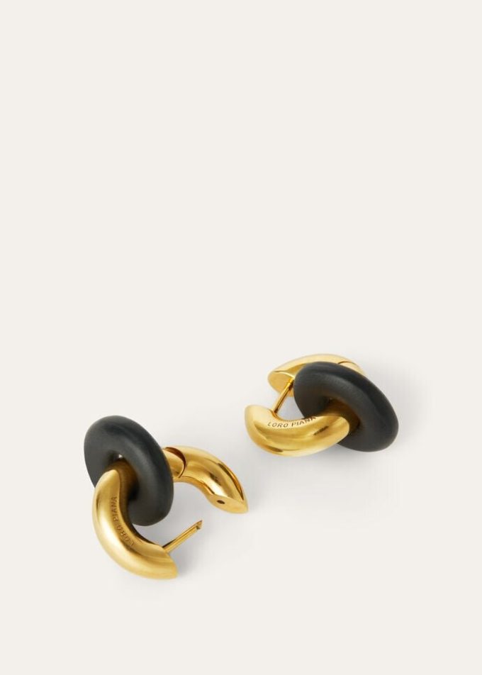 Pendientes de aro doble dúo Pendientes de aro doble dúo