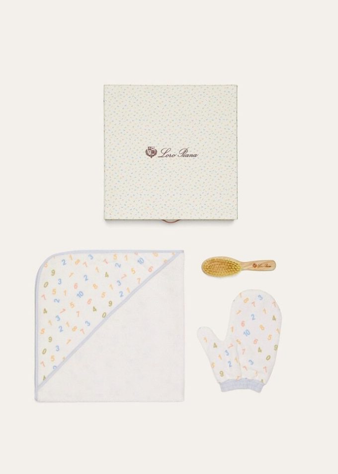 Set de baño para bebé junto al mar