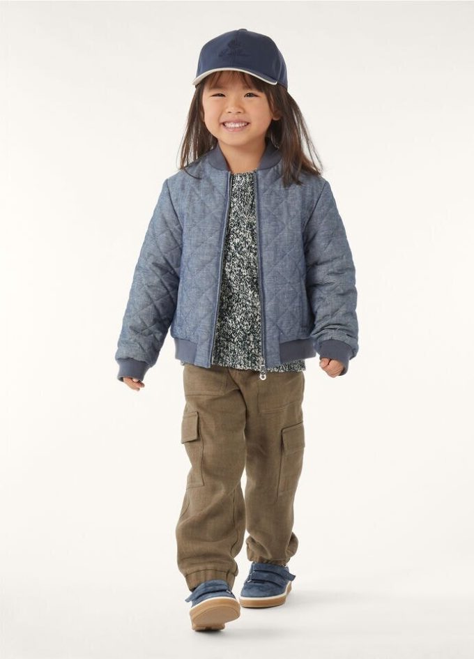 Sudadera con cuello redondo Cable Dream para niños Sudadera con cuello redondo Cable Dream para niños