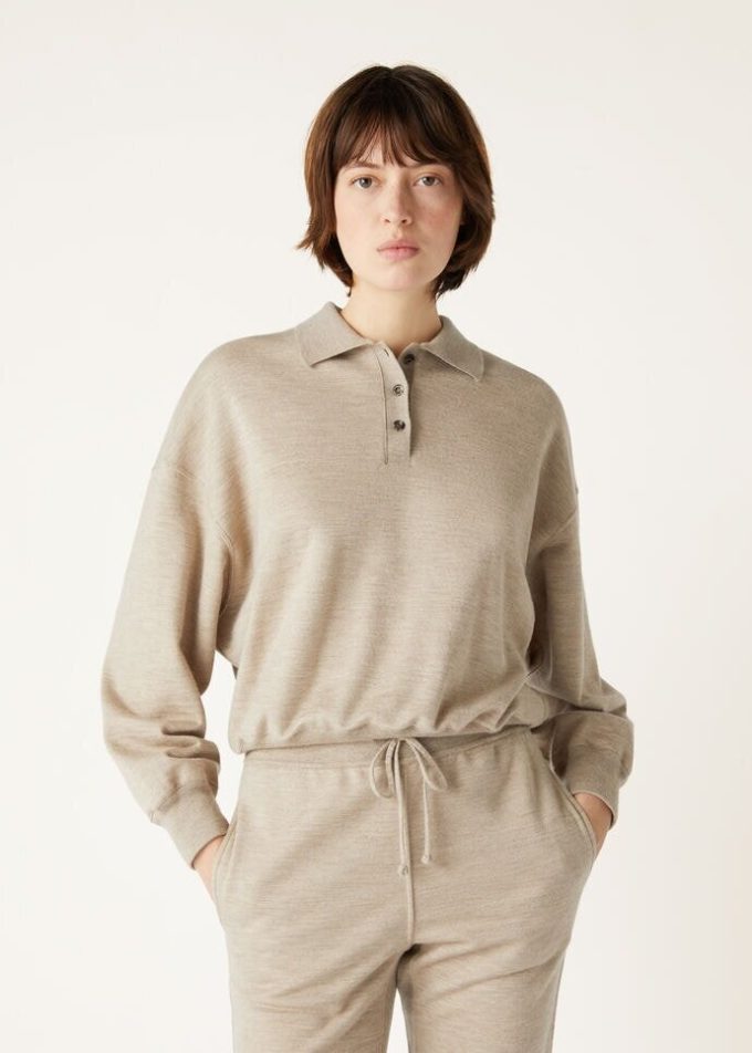 Sudadera tipo polo Cocooning Sudadera tipo polo Cocooning