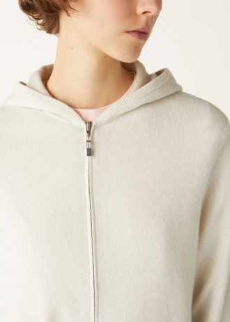 Suéter bomber con capucha Duo