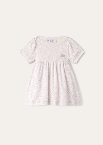 Vestido de bebé con números pequeños Vestido de bebé con números pequeños