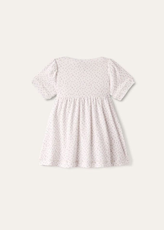 Vestido de bebé con números pequeños Vestido de bebé con números pequeños