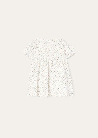 Vestido de bebé con números pequeños Vestido de bebé con números pequeños