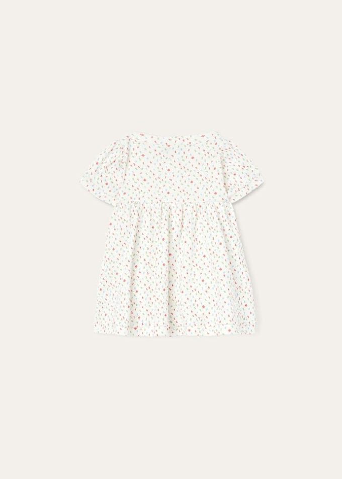 Vestido de bebé con números pequeños Vestido de bebé con números pequeños
