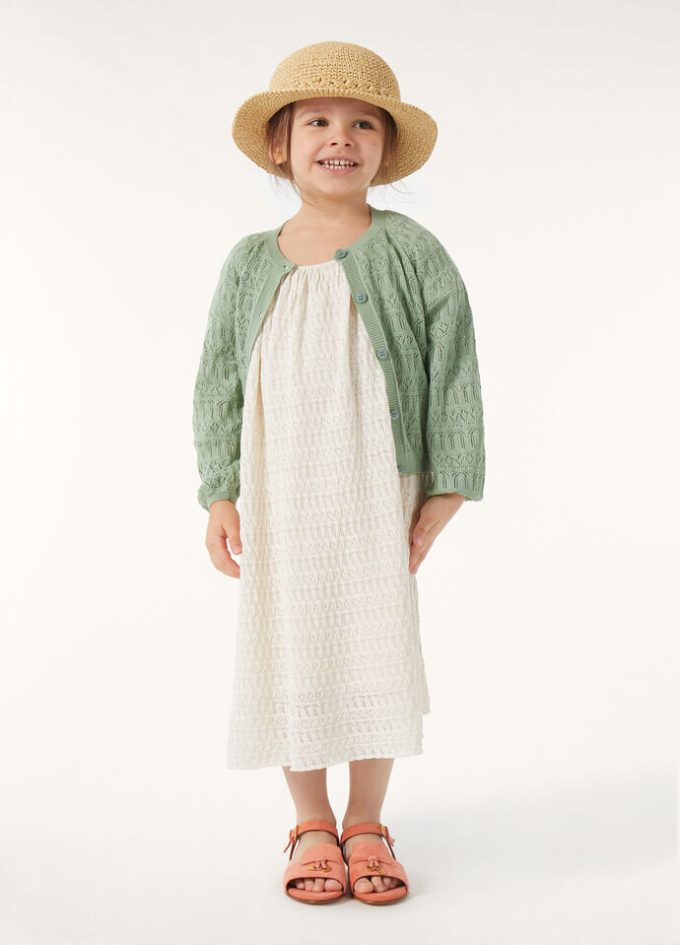Vestido de margaritas para niños Vestido de margaritas para niños